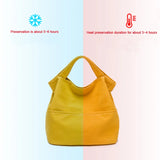 Canvas Lunch Bag Outdoor Camping Picnic Food Cooler Pouch Travel Eating Storage
