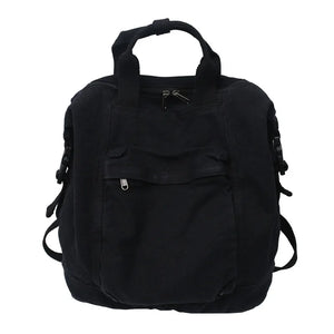Canvas School Backpack Women Travel Casual Handbags Large Capacity Bagpack