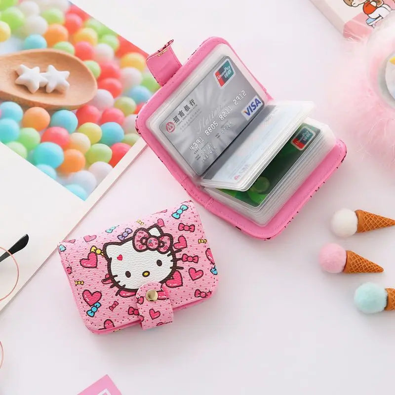 Hello Kitty Wallet for Women Card Holder Large Capacity