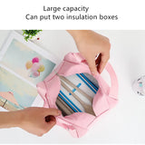 Portable Cartoon Cooler Lunch Bag for Picnic Kids Women Travel