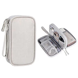 Portable Case for Power Bank Data Cable Organizer Bag
