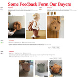 Kids Travel Rucksack Lamb Fleece Winter Backpack