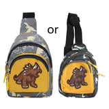Kids Dinosaur Shoulder Bag Crossbody Phone Pouch