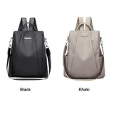 Lightweight Nylon Shoulder Bag Rucksack for Women