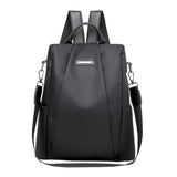 Lightweight Nylon Shoulder Bag Rucksack for Women