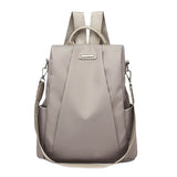 Lightweight Nylon Shoulder Bag Rucksack for Women