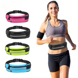 USB Waist Pack Waterproof Phone Belt Bag Travel Mini Fanny Pack