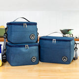Portable Cooler Bag Folding Insulation Picnic Ice Pack For Food