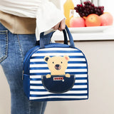 Portable Cooler Bag Thermal Lunch Bags Insulated Handbag Picnic Travel Box