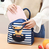 Portable Cooler Bag Thermal Lunch Bags Insulated Handbag Picnic Travel Box