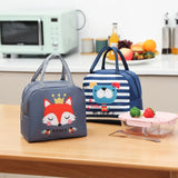Portable Cooler Bag Thermal Lunch Bags Insulated Handbag Picnic Travel Box