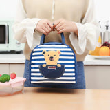Portable Cooler Bag Thermal Lunch Bags Insulated Handbag Picnic Travel Box