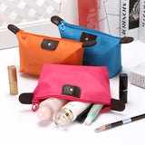 Colorful Waterproof Travel Dumpling Cosmetic Bag for Women