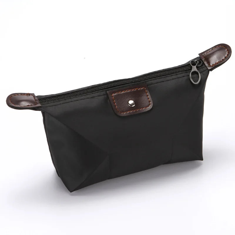 Colorful Waterproof Travel Dumpling Cosmetic Bag for Women