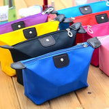 Colorful Waterproof Travel Dumpling Cosmetic Bag for Women
