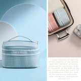 Portable Makeup Storage Bag Large Capacity Travel Toiletry Accessories
