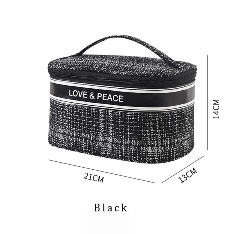 Portable Makeup Storage Bag Large Capacity Travel Toiletry Accessories