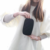 Portable Cosmetics Organizer Bag Travel Brush Case