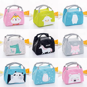 Portable Insulation Lunch Box Bag for Outdoor Picnic Bento Ice Handbags