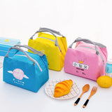 Portable Insulation Lunch Box Bag for Outdoor Picnic Bento Ice Handbags