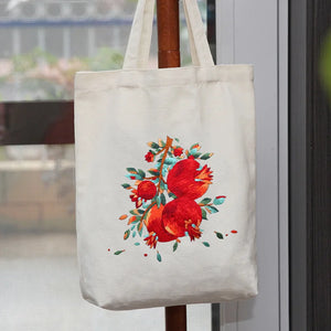 DIY Embroidery Kit Flower Shoulder Bag Cross Stitch for Beginner