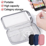 Portable Digital Storage Bag for Gadget Wires Organizer