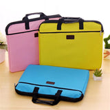 Canvas A4 Office Bag Multi-layer Briefcase