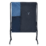 Portable Drawstring Backpack Bag with Pockets & Earphone Hole