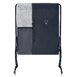 Portable Drawstring Backpack Bag with Pockets & Earphone Hole