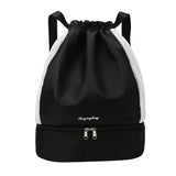 Drawstring Fitness Swim Bag Waterproof Oxford Cloth