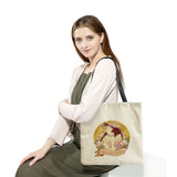 Eco Friendly Beach Bag Hedgehog Print Summer Shoulder Bag