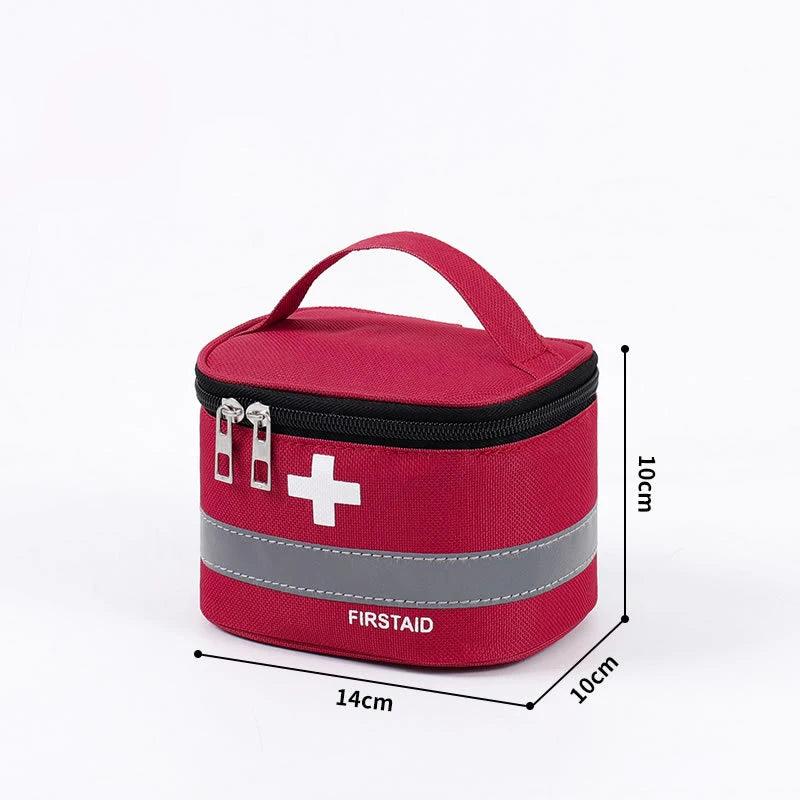 Portable First Aid Medical Kit Bag Travel Outdoor Useful Mini Medicine Storage
