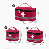 Portable First Aid Medical Kit Bag Travel Outdoor Useful Mini Medicine Storage