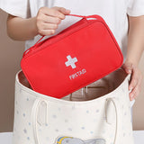 Portable First Aid Medical Kit Outdoor Travel Camping Organizer Bag