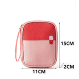 Portable First Aid Medical Kit Travel Outdoor Camping Mini Medicine Storage Bag