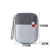 Portable First Aid Medical Kit Travel Outdoor Camping Mini Medicine Storage Bag