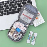 Portable First Aid Medical Kit Travel Outdoor Camping Mini Medicine Storage Bag