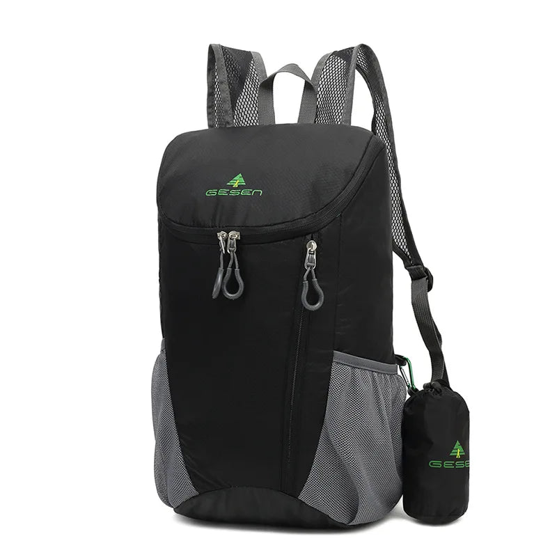 Portable Folding Outdoor Travel Backpack Waterproof Sports Bag
