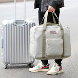 Portable Folding Unisex Large Travel Bag Duffle Waterproof