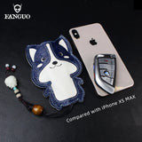 Portable Leather Key Wallet Car Smart Key Holder Retro Housekeeper Key Pocket