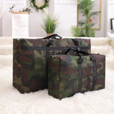 Portable Green Camouflage Bag Folding Travel Bags Waterproof Large Capacity