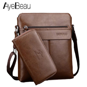 Portable Hand Work Business Office Male Messenger Bag Men Briefcase For Document