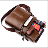 Portable Hand Work Business Office Male Messenger Bag Men Briefcase For Document