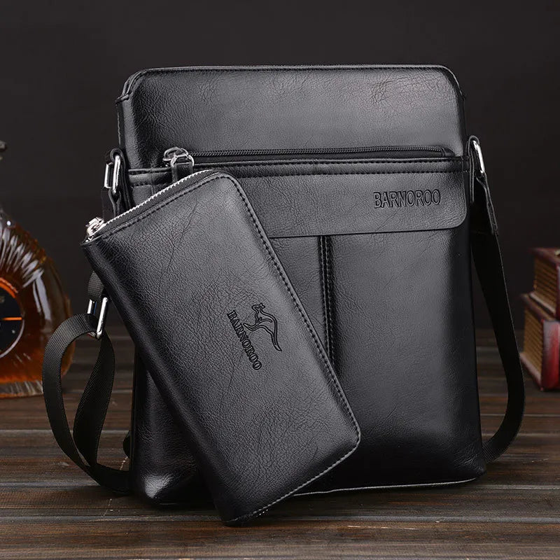 Portable Hand Work Business Office Male Messenger Bag Men Briefcase For Document