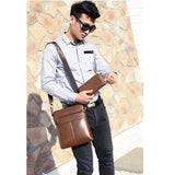 Portable Hand Work Business Office Male Messenger Bag Men Briefcase For Document