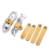Portable Key Holder Split Leather Keychain Pocket for Car Key
