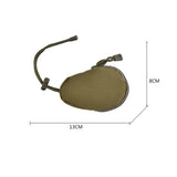 Key Wallet Holder Keyring Small Short for Keys Organizer Zipper Key Case Bag