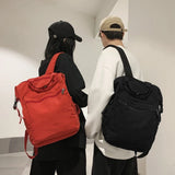 Canvas School Backpack Girl Boy Travel Bag College Laptop Bag