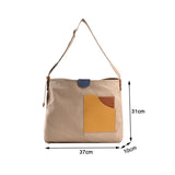 Canvas Women Shoulder Bag Casual Top Handle Satchel Large Capacity