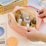 Portable Large Capacity Cosmetic Bag Cartoon Bear Beauty Storage Bags